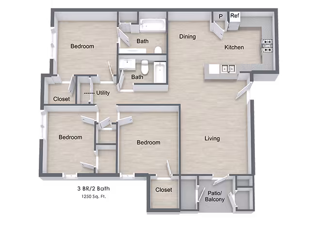 Unit 7108 7201 floor plan